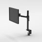 PLUTO MONITOR ARM Single arm, Max 42" monitor, Standard post 460mm, Max height 480mm BLACK