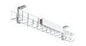 Single tier c/w 1 x Tray and 2 x Mounting Brackets - 1250mm WHITE