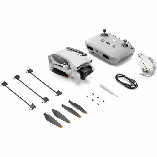 DJI - Mini 3 Pro Drone and Remote Control with Built-in Screen (DJI RC) - Grey