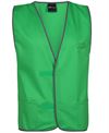 JB's COLOURED TRICOT VEST PEA GREEN -L