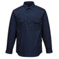 PORTWEST MC903 - Adelaide Shirt, Long Sleeve, Light Weight Closed Front Navy XL