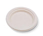 Unbleached Sugarcane Round Plate 10″ 500pc/ctn