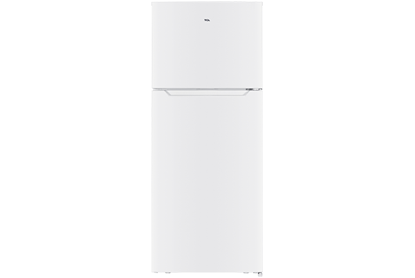 TCL 415L Top Mount  Fridge, white Frost Free, Humidity control Crisper Drawer, Reversible Door, Electronic Temperature Control - (P454TMW)