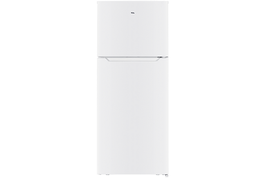 TCL 415L Top Mount  Fridge, white Frost Free, Humidity control Crisper Drawer, Reversible Door, Electronic Temperature Control - (P454TMW)