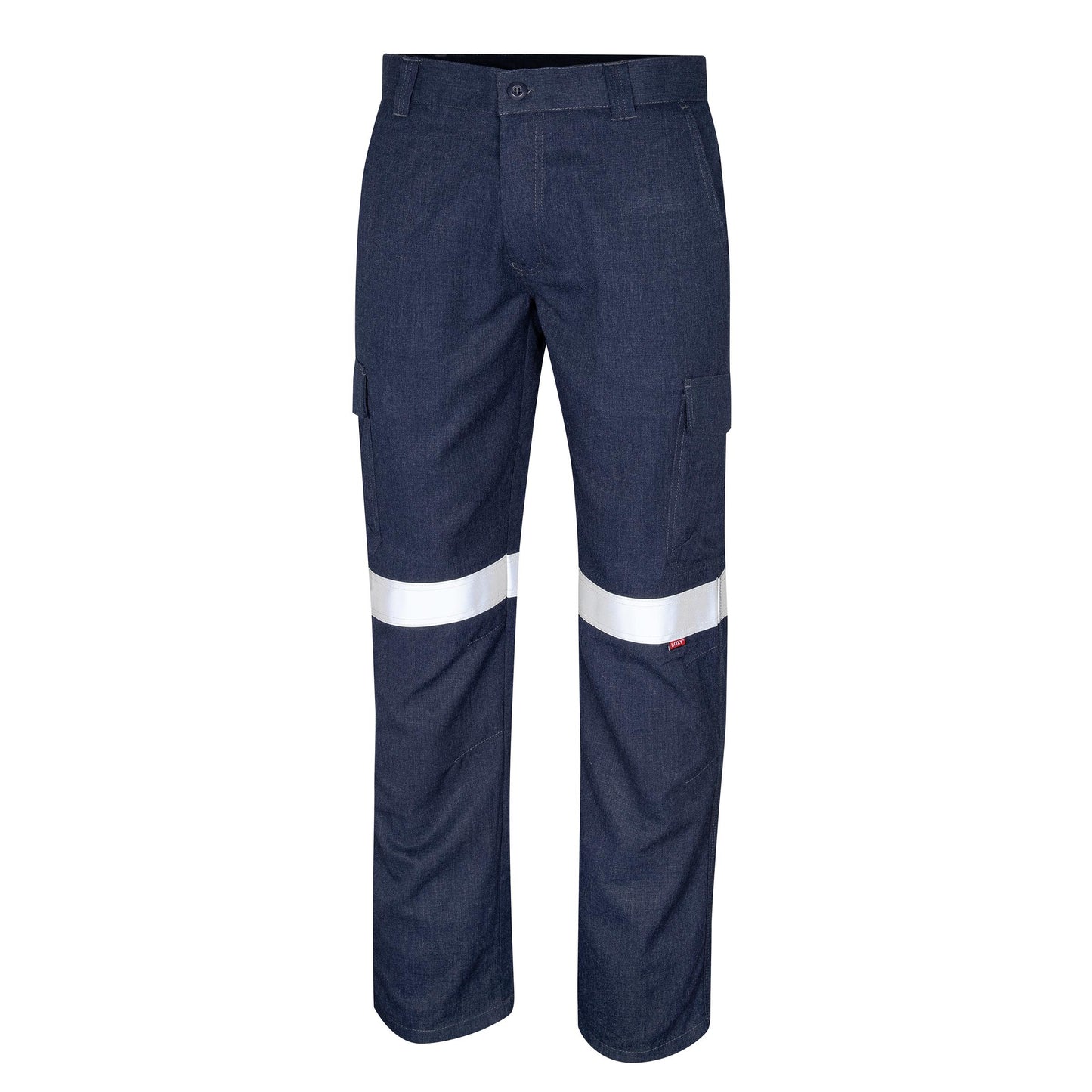 Bool Regular Weight PPE2 FR Cargo Trouser With Loxy™ Reflective Tape Navy 92R