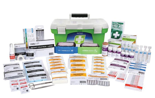 Fast Aid FIRST AID KIT, R2, CONSTRUCTA MAX KIT, 1 TRAY PLASTIC PORTABLE