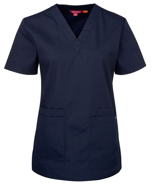 JB's Women Scrub Top HOSPITAL ESSENTIAL NAVY SIZE 10