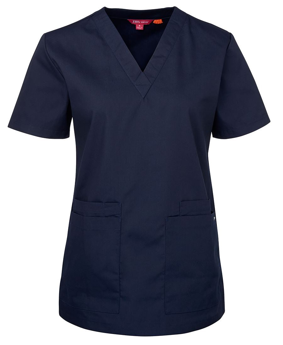 JB's Women Scrub Top HOSPITAL ESSENTIAL NAVY SIZE 20