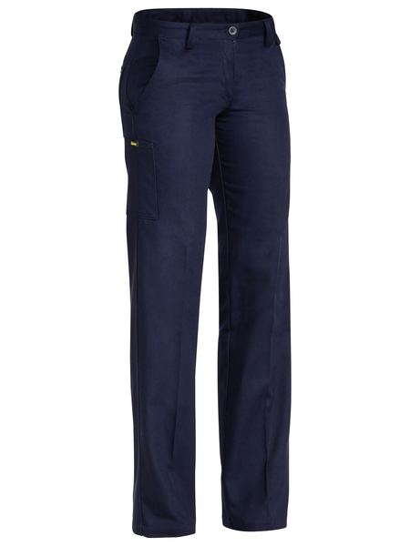BISLEY Women's Original Cotton Drill Work Pant NAVY SIZE 22