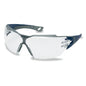 9198-300 UVEX PHEOSCX2 BLUE/GREY, CLEAR SV SAPPHIRE (HC3000) LENS SAFETY GLASSES
