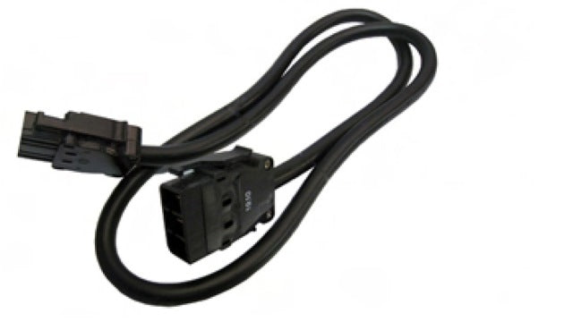 Connector Lead 4000mm Long c/w Male and Female CL4000WE Coupler (20 Amp) **White**