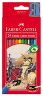 PENCIL COLOURED FABER-CASTELL CLASSIC 24'S