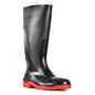 Bata Black / Red PVC 400mm Safety Toe Gumboot SIZE 11