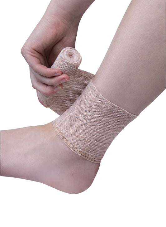 FastAid Crepe Bandage, Heavy Weight, 5cm, 12pk