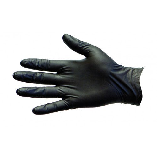 Pro-Val BLACK DUO PF - Vinyl/Nitrile blend disposable gloves Powder Free large 100pcs