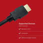 Shintaro HDMI V2.0 5m Cable - 4K Support for TVs & Monitors, Long-Distance Connectivity