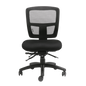 RAPID ERGO TASK Promesh Heavy Duty Chair - AFRDI & BIFMA Tested - Greenguard Approved BLACK