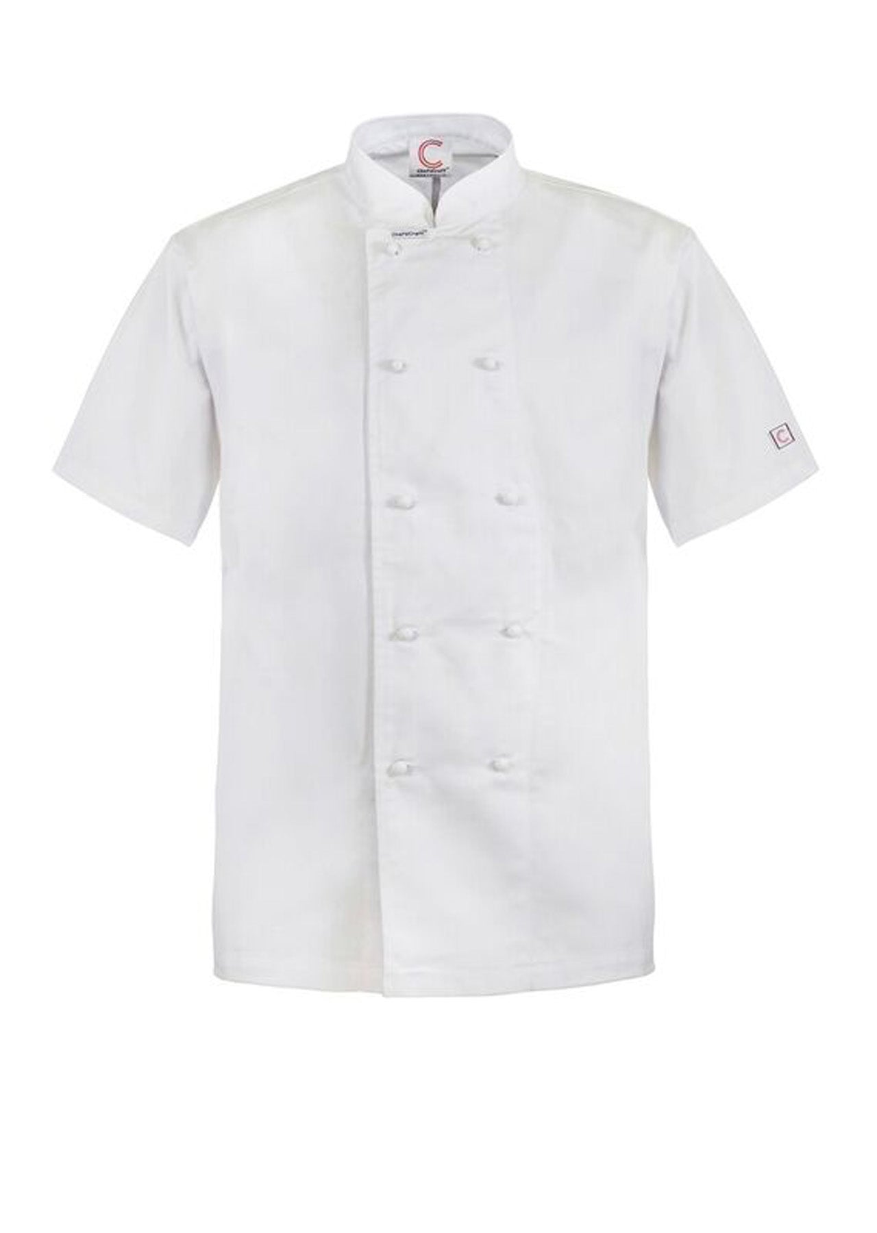 CHEFSCRAFT CLASSIC CHEF JACKET -SS, WHITE SIZE XL