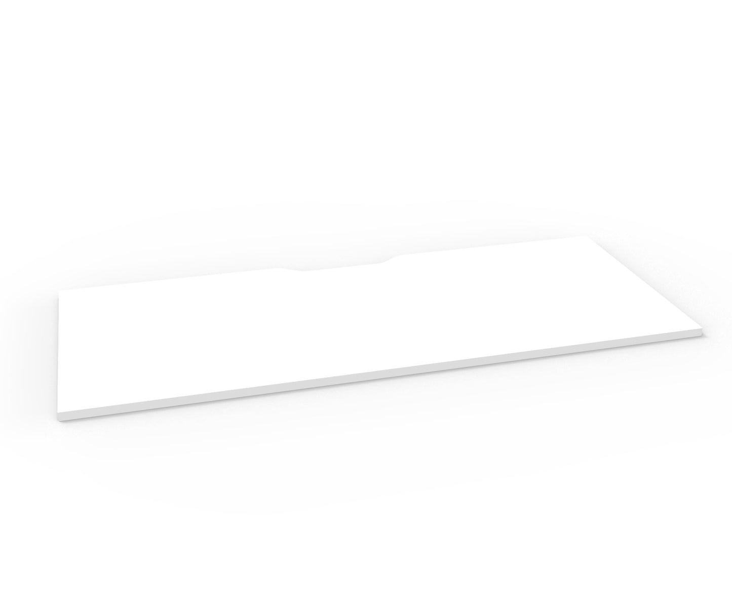 Scalloped Top Only 1500 x 750 Scalloped Top - Nat White