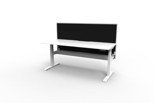Boost+  Workstation with Screen and Cable Tray Boost Plus 1500W Single-Screen&CT- WB