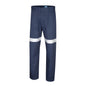 Tru Workwear; 320GSM Cotton Drill Trousers; Single Tape; Navy; 127S