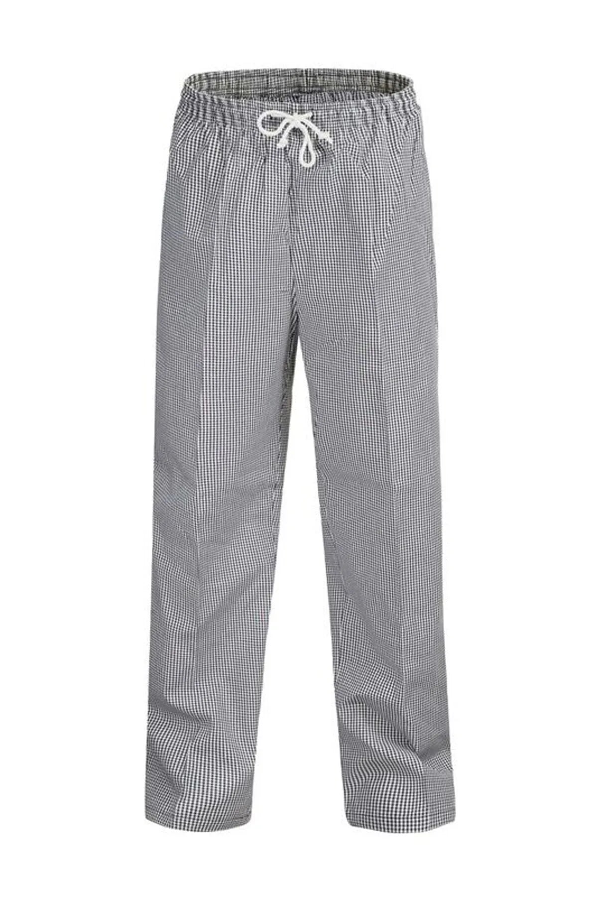 CHEFSCRAFT UNISEX CHEFS CHECK ELASTIC DRAWSTRING PANT XL