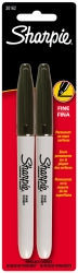 Sharpie PrmMark FP Blk Pk2