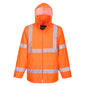 PORTWEST Hi-Vis Rain Jacket Orange X large
