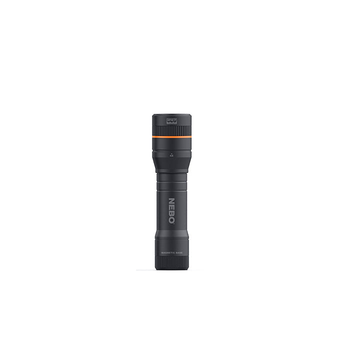 NEBO NEWTON™ 500 4AAA TORCH Grey 500 Lumen Aluminium
