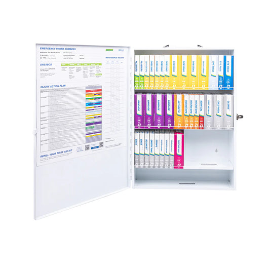 FastAid Easy-Refill™ Metal Cabinet First Aid Kit