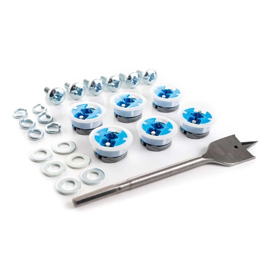 GRIPIT TV Fixing Kit Blue 25mm #2141 60kg. Inc 6x Gripit & drill bit