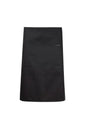 CHEFSCRAFT HALF APRON WITH POCKET BLACK