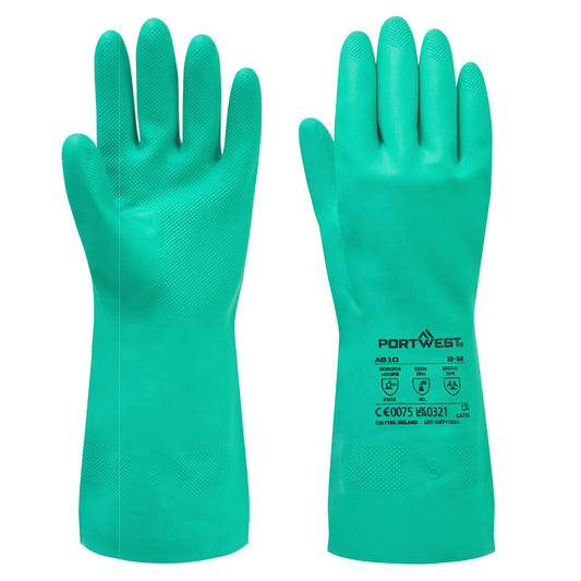PORTWEST A810 - Nitrosafe Chemical Gauntlet High MEDIUM