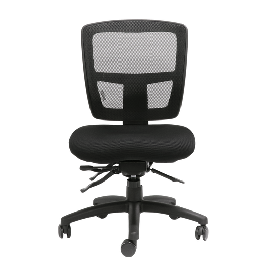 Ergo Task Heavy Duty Mesh Operator Chair Heavy Duty Mesh Operator Chair - Black