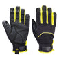 PortWest Needle Resistant Glove Black/Yellow XX Large