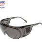 Ecospec Grey Frame Smoke Uncoated Lens Safety Glasses