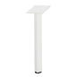 Corner Workstation Square Pole Corner Workstation Square Pole - White