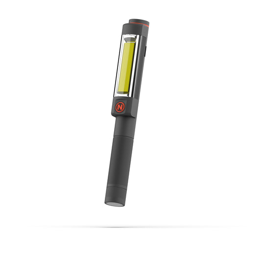 NEBO FRANKLIN™ DUAL RC TORCH Grey 500 Lumen Aluminium