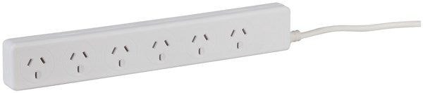 6 Way 240V Mains Power Board Similar to our 4 way board. Maximum load is 2400 watts. Includes resettable overload protection.