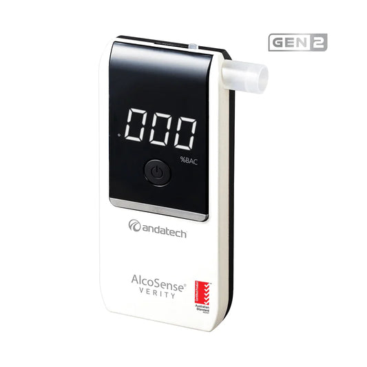 Andatech AlcoSense Verity Personal Breathalyser (White)