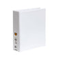 BINDER INSERT MARBIG A4 CLEARVIEW 4 D-RING 50MM WHITE