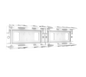 GPO Clip able to fit 1 x quad GPO or 2 x double GPO