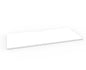 DELUXE INFINITY & ETERNITY STRAIGHT TOPS Scalloped Table Top - 1800mm W x 750mm D x 25mm T NATURAL WHITE (TOP ONLY)