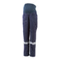 COgear Sue - Hi Vis Over Tummy Maternity Cargo Pants Navy Size 26