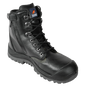 MONGREL BLACK HIGH LEG ZIPSIDER BOOT SIZE 6