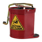 Oates Contractor Roller Wringer Bucket Red 15Ltr
