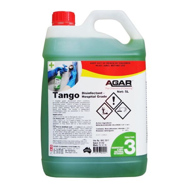 Agar Tango 20Lt Hospital Grade Disinfectant