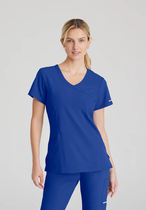 Reliance 3-Pocket Crossover V-Neck Scrub Top Skechers™ by Barco,
Galaxy, small.