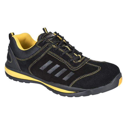 Portwest FW34 - Lusum Safety Trainer S1P HRO Black size 7