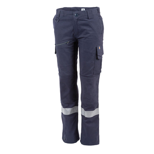COgear Alison - Hi-Vis Cargo Pants Navy Size 4